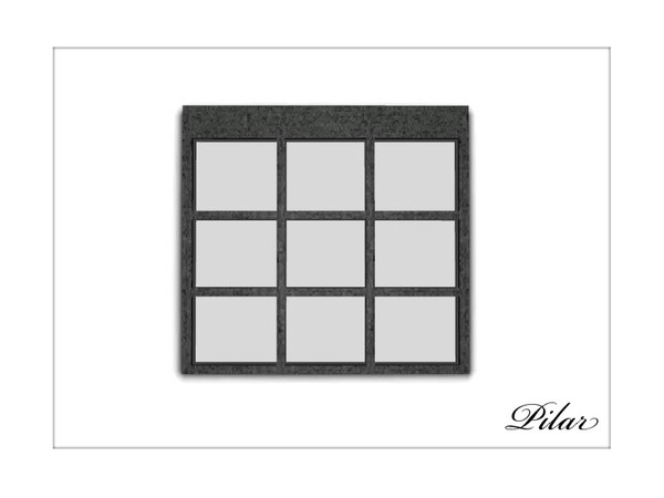 Sims 3 — Loft Window small by Pilar — Creado por Pilar para sims3