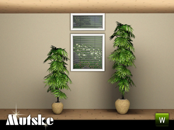 Sims 3 — Perfect Fit window Counter 1x1 by Mutske — Modern window with blinds. The window has several options for the