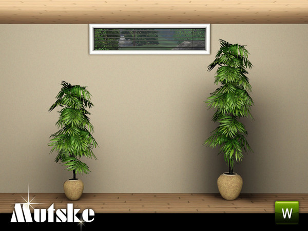 Sims 3 — Perfect Fit window Privat 2x1 by Mutske — Modern window with blinds. The window has several options for the