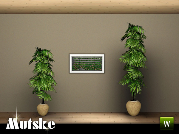 Sims 3 — Perfect Fit window Cabinet Single 2x1 by Mutske — Modern window with blinds. The window has several options for