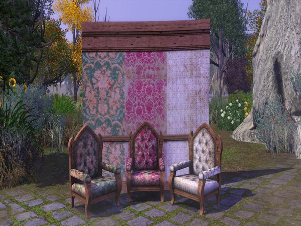 Sims 3 — FadingFabricsSet by camarossz28 — This set was used in Old Haunted House Lot.