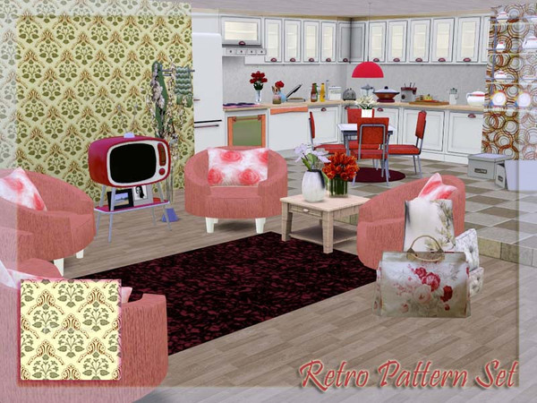 Sims 3 — V | RetroPS |1 - 10 by vidia — You can find these patterns in category of themed. I hope you like it.