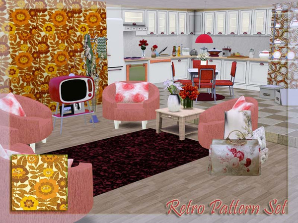 Sims 3 — V | RetroPS |1 - 5 by vidia — You can find these patterns in category of themed. I hope you like it.