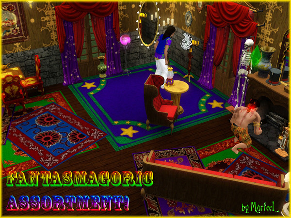 Sims 3 — Fantasmagoric Assortment Set by murfeel — Hurry, hurry--step right up! There are marvelous new creations