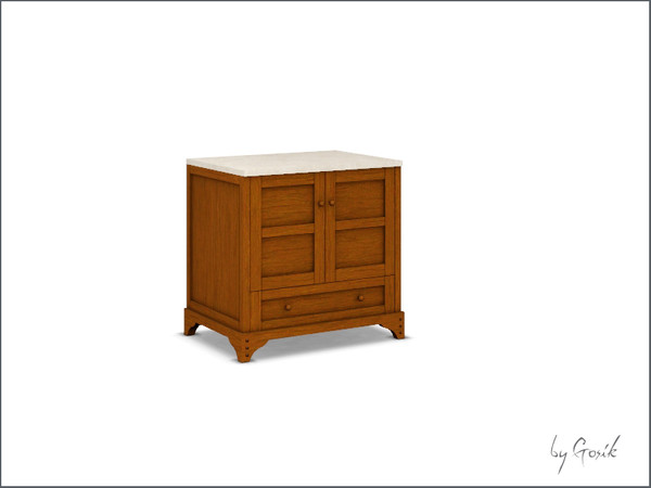 Sims 3 — Ballard kitchen counter 1 by Gosik — Made by Gosik at The Sims Resource. TSRAA