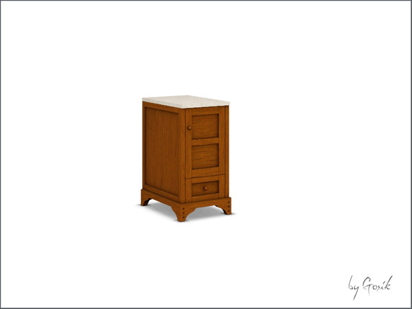 Sims 3 — Ballard kitchen small counter 2 by Gosik — Made by Gosik at The Sims Resource. TSRAA