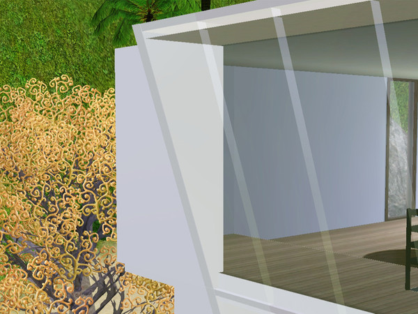 Sims 3 — Window Platform End1 by Jeckt2 — Platform window for right corner or end of platform window. Part of Platform