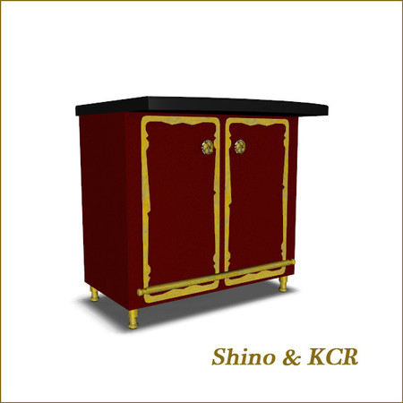 Sims 3 — Steampunkkitchen - Islandcounter by ShinoKCR — 