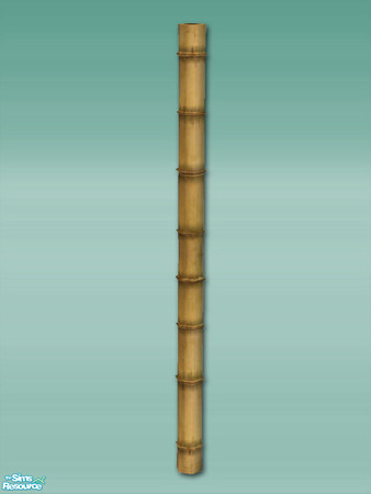 Sims 2 — Bamboo Bay - Column by Shakeshaft — Part of a set of Bamboo Furnishings for your sims beaches or patios, set