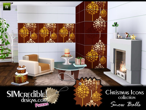 Sims 3 — Christmas SnowBalls by SIMcredible! — simcredibledesigns.com