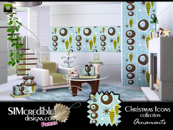Sims 3 — Christmas Ornaments by SIMcredible! — simcredibledesigns.com
