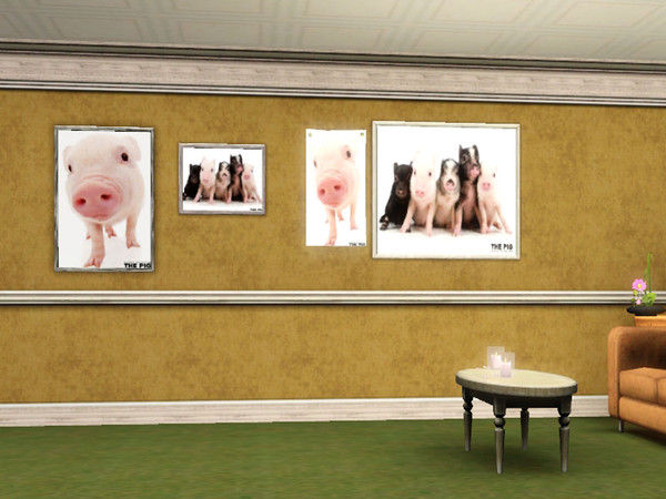 Sims 3 — Piggies by ldanti2 — This is a set of Pictures by request for greenafik. Hope you like them