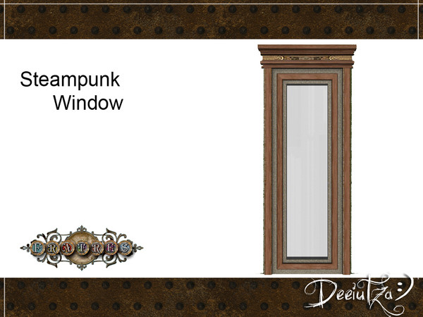 Sims 3 — Fratres - Steampunk Window by deeiutza — By deeiutza @TSR