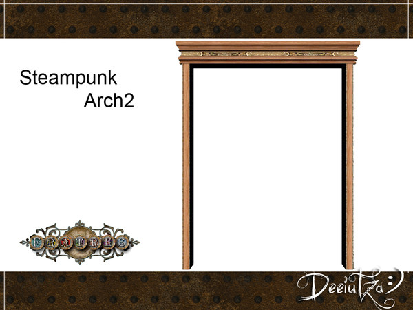 Sims 3 — Fratres - Steampunk Arch 2 by deeiutza — By deeiutza @TSR