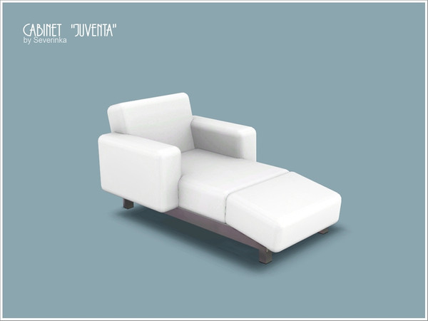Sims 3 — Chair lounge by Severinka_ — Chair lounge from a set of furniture 'Living room Juventa' in the high-tech style.