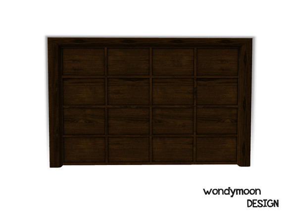 Sims 3 — Garage Door (Close) by wondymoon — - Build Set 4 - More Modern - Garage Door (Close) - wondymoon@TSR - Jan'2013