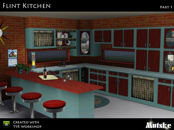 Sims 3 — Flint Kitchen Part 1 by Mutske — 