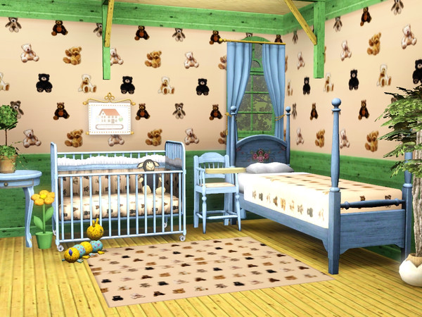 Sims 3 — Teddy Bears pattern set by timi722 — Lovely pattern set with Teddy bears,for nurserys.