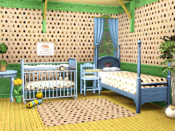 Sims 3 — Teddy Bears5  by timi722 — Lovely pattern with Teddy bears,for nurserys.
