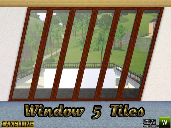 Sims 3 — Oblique Construction Set. 5 Tiles version by Canelline — Oblique Construction Set. 5 Tiles version