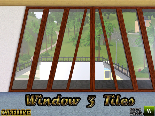 Sims 3 — Oblique Construction Set. 3 Tiles version by Canelline — Oblique Construction Set. 3 Tiles version