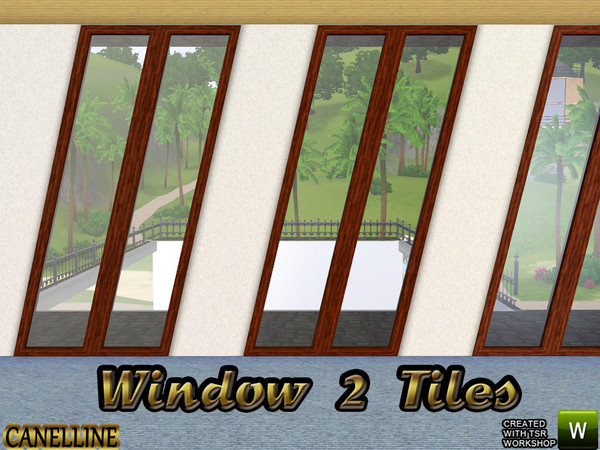 Sims 3 — Oblique Construction Set. 2 Tiles version by Canelline — Oblique Construction Set. 2 Tiles version