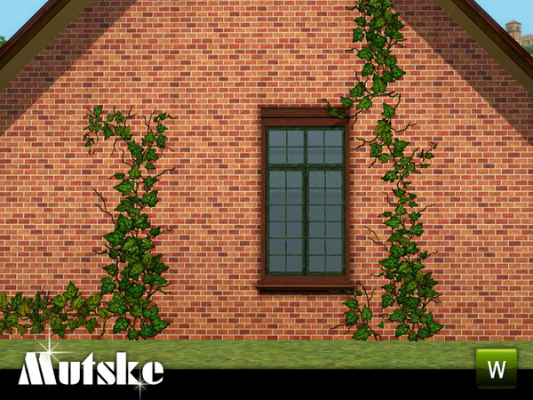 Sims 3 — Window WinDough Middle with slots 1x1 by Mutske — Add-on for the Windown Bay Oriel Victorian - WinDough with