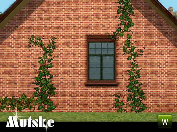 Sims 3 — Window WinDough with slots 1x1 by Mutske — Add-on for the Windown Bay Oriel Victorian - WinDough with extra