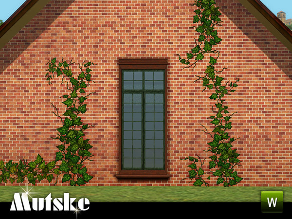 Sims 3 — Window WinDough Tall with slots Single 2x1 by Mutske — Add-on for the Windown Bay Oriel Victorian - WinDough
