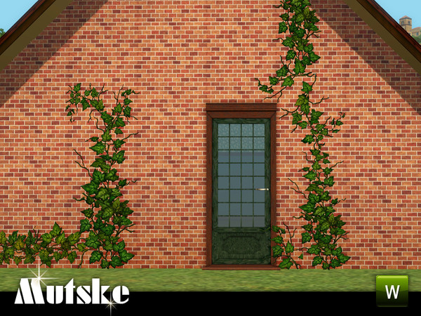 Sims 3 — Door WinDough 1x1 by Mutske — Add-on for the Window Bay Oriel Victorian. 4 Recolorable parts. Made by Mutske.