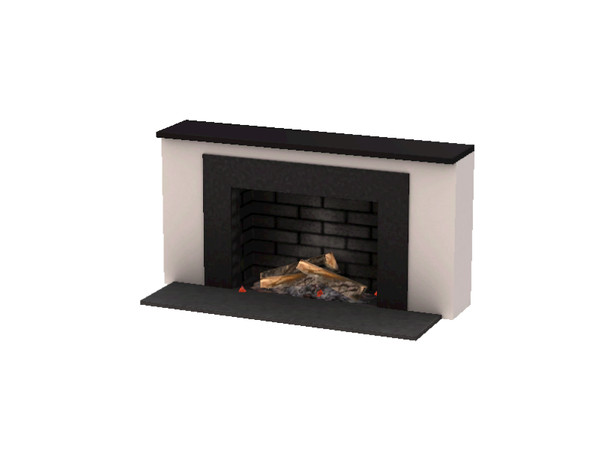 Sims 3 — Reading Corner - Fireplace by pyszny16 — pyszny@ 2013 Please don't clone my meshes!