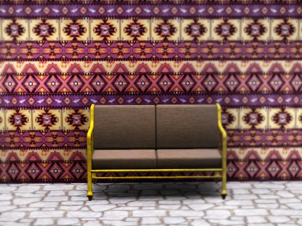 Sims 3 — Aztec Pattern 2 by sdaniellehoefer2 — Second Beautiful Pattern that looks great on any wall or furniture.