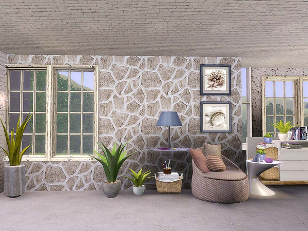Sims 3 — Ung999 - Pattern_Stone 25 by ung999 — Ung999 - Pattern_Stone 25