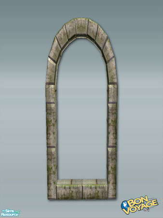 Sims 2 — Maya Build Extras - Single Window by Shakeshaft — Part of a set of Archways and Arched Windows to match the Maya