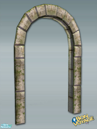 Sims 2 — Maya Build Extras - Double Arch Diagonal by Shakeshaft — Part of a set of Archways and Arched Windows to match