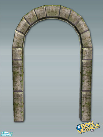 Sims 2 — Maya Build Extras - Double Arch by Shakeshaft — Part of a set of Archways and Arched Windows to match the Maya