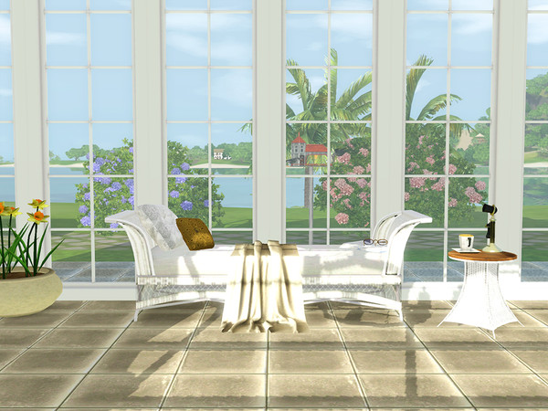 Sims 3 — Wintergarden by ShinoKCR — Spring is coming and for the cooler evenings your Sims can relax in front of a fire