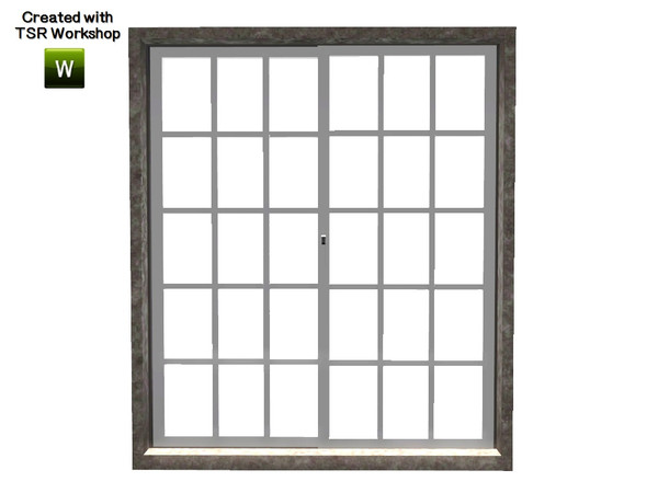 Sims 3 — Aline Window Tall v2 by Trustime — Recolorable window from Aline build set. By Trustime