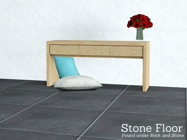 Sims 3 — Floor tile by Angela — Blackfloortile by Angela@TSR