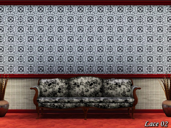 Sims 3 — Lace 02 by allison731 — Second pattern of the Lacy Patterns set. Category: Fabrics Channels: 2