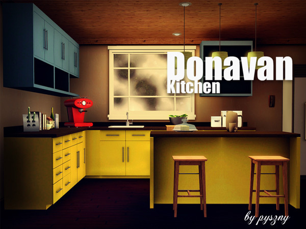 Sims 3 — Donavan Kitchen  by pyszny16 — Simple, modern and stylish kitchen is perfect choise to every home. From big