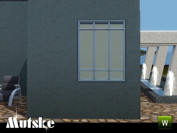 Sims 3 — Window Windowvation Counter 2x1 by Mutske — Add-on for the Window Windowvation - UrbanPlain. 4 Recolorable
