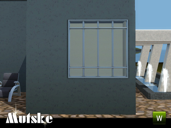 Sims 3 — Window Windowvation Counter 2x1 by Mutske — Add-on for the Window Windowvation - UrbanPlain. 4 Recolorable