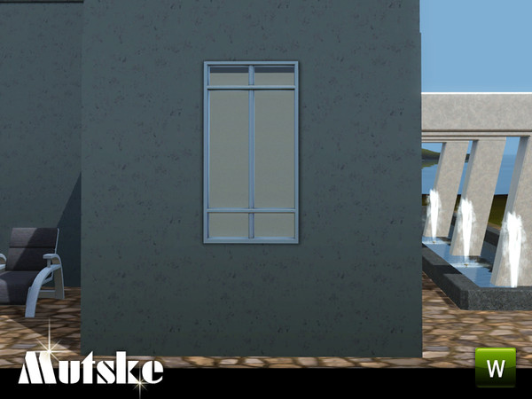 Sims 3 — Window Windowvation Counter 1x1 by Mutske — Add-on for the Window Windowvation - UrbanPlain. 4 Recolorable