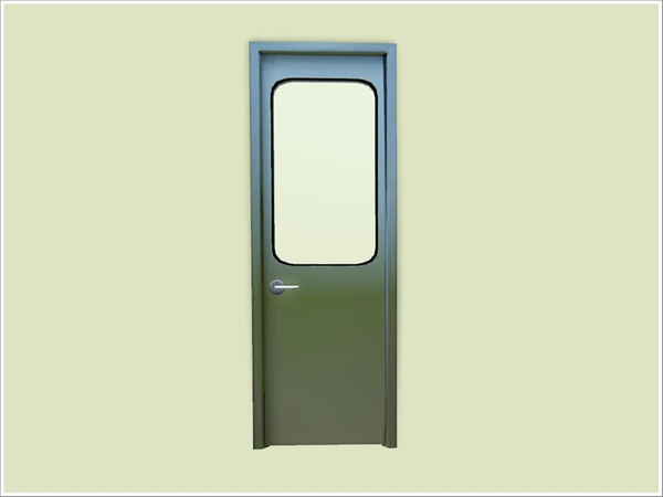 Sims 3 — Metro Door single by Severinka_ — A collection of objects for the urban underground. Single metal door with