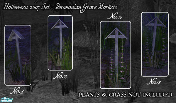 Sims 2 — Halloween 2007 Set - Beos Roumaniancross04 Mesh by BeOSBoxBoy — A roofed-cross typical of rural Roumanian
