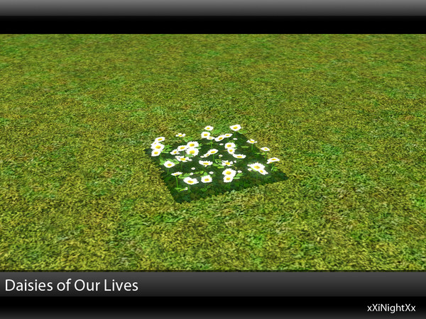 Sims 3 — Daisies of Our Lives (SIMS2) by xiNightXx2 — This object was from sims 2, I have taken the liberty to port it