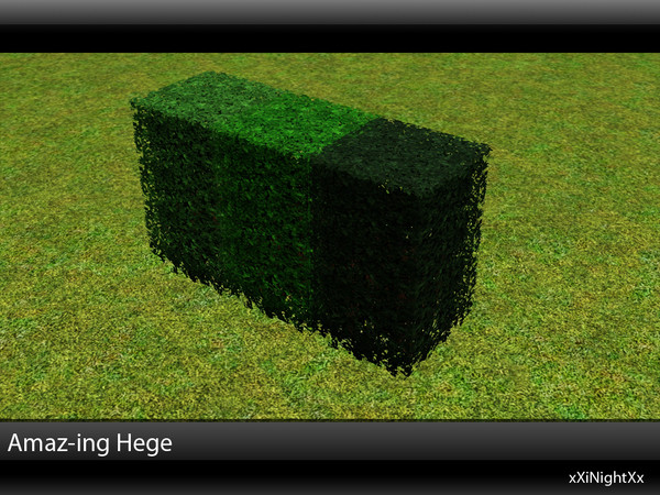 Sims 3 — Amazing Hedge (SIMS2) by xiNightXx2 — This object was from sims 2, I have taken the liberty to port it over to