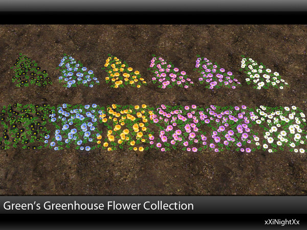 Sims 3 — Flower Collection by xiNightXx2 — A collection of flowers for sims 3. All are located in the flowers section in