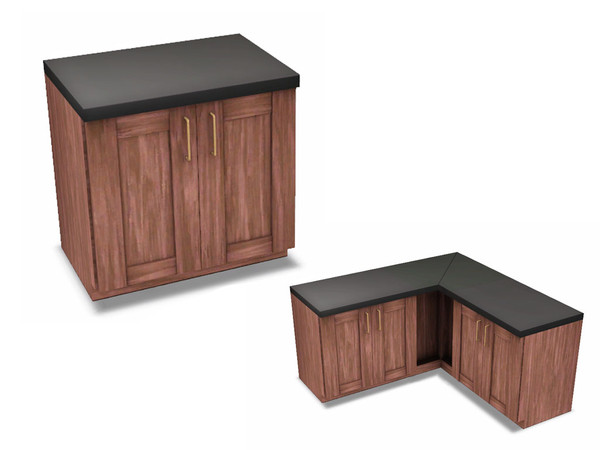 Sims 3 — MVK Door Counter by sim_man123 — The door version of my MVK Minimal Kitchen Counter. Made by sim_man123 from